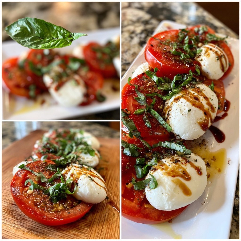 Caprese mit Büffelmozzarella