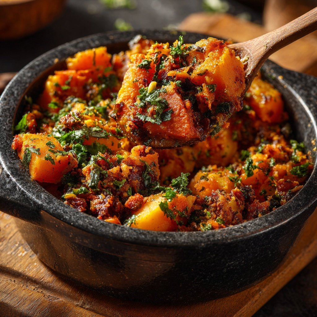 Möhren untereinander – Möhren-Kartoffeln-Eintopf