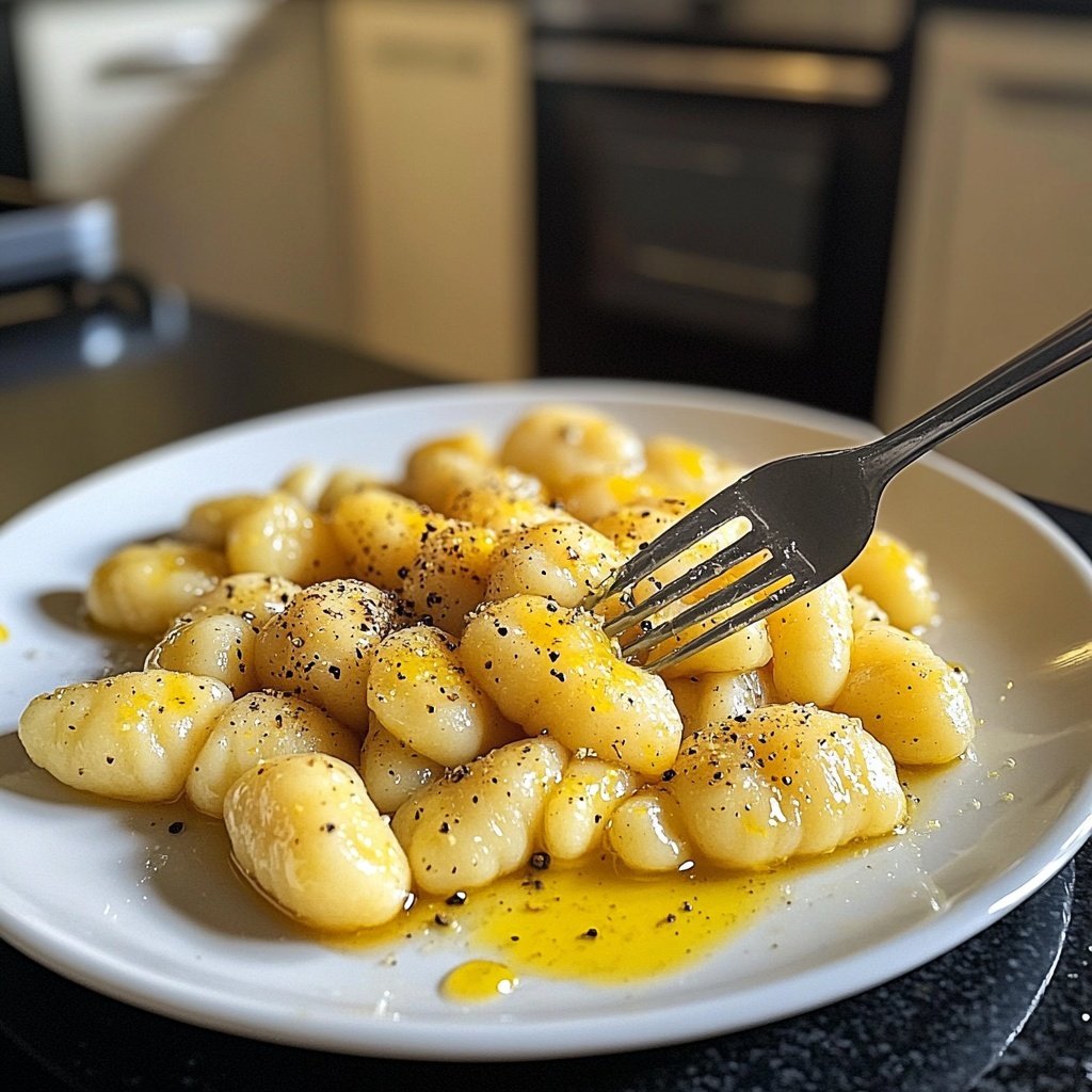 Gnocchi mit Zitronenöl