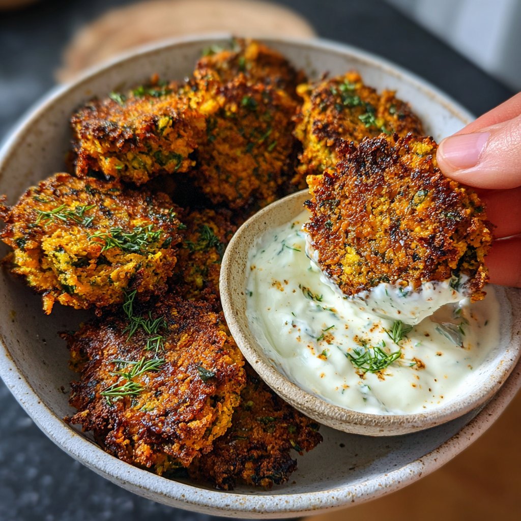 Falafel mit Kräuterjoghurt
