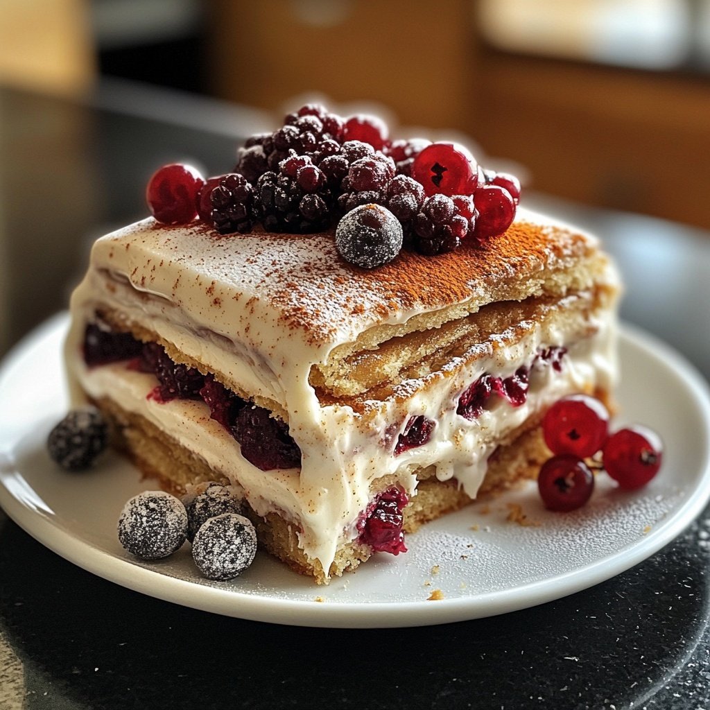 Weihnachtlicher Nachtisch