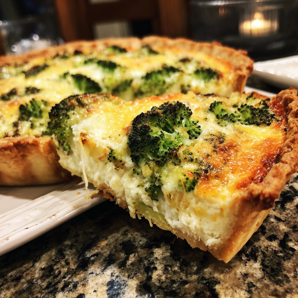 Brokkoli-Käse-Quiche