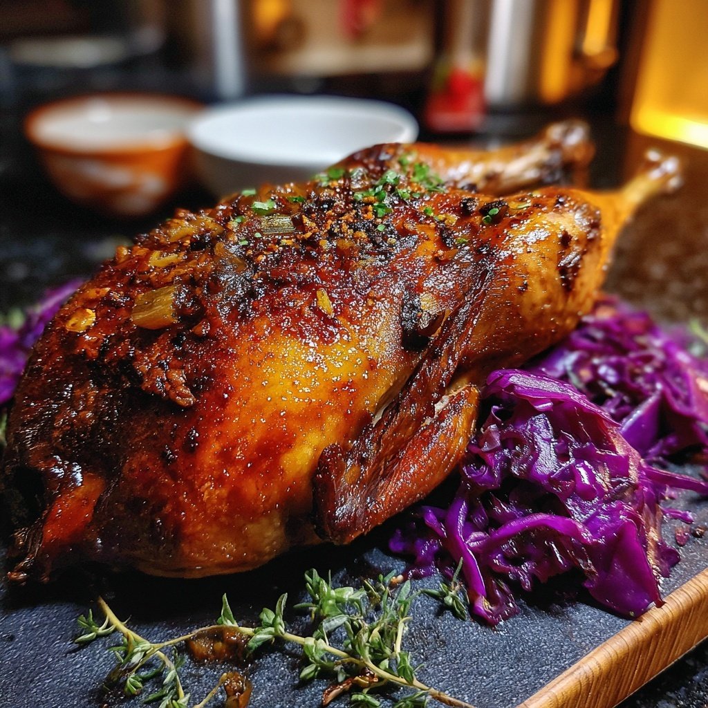 Saisonal & Festlich Weihnachtsgans mit Rotkohl