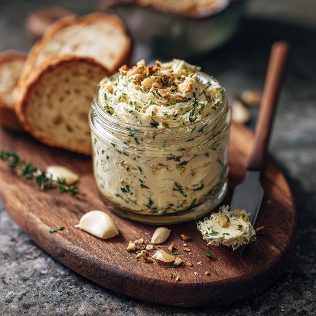 Kräuterbutter Mit Knoblauchöl
